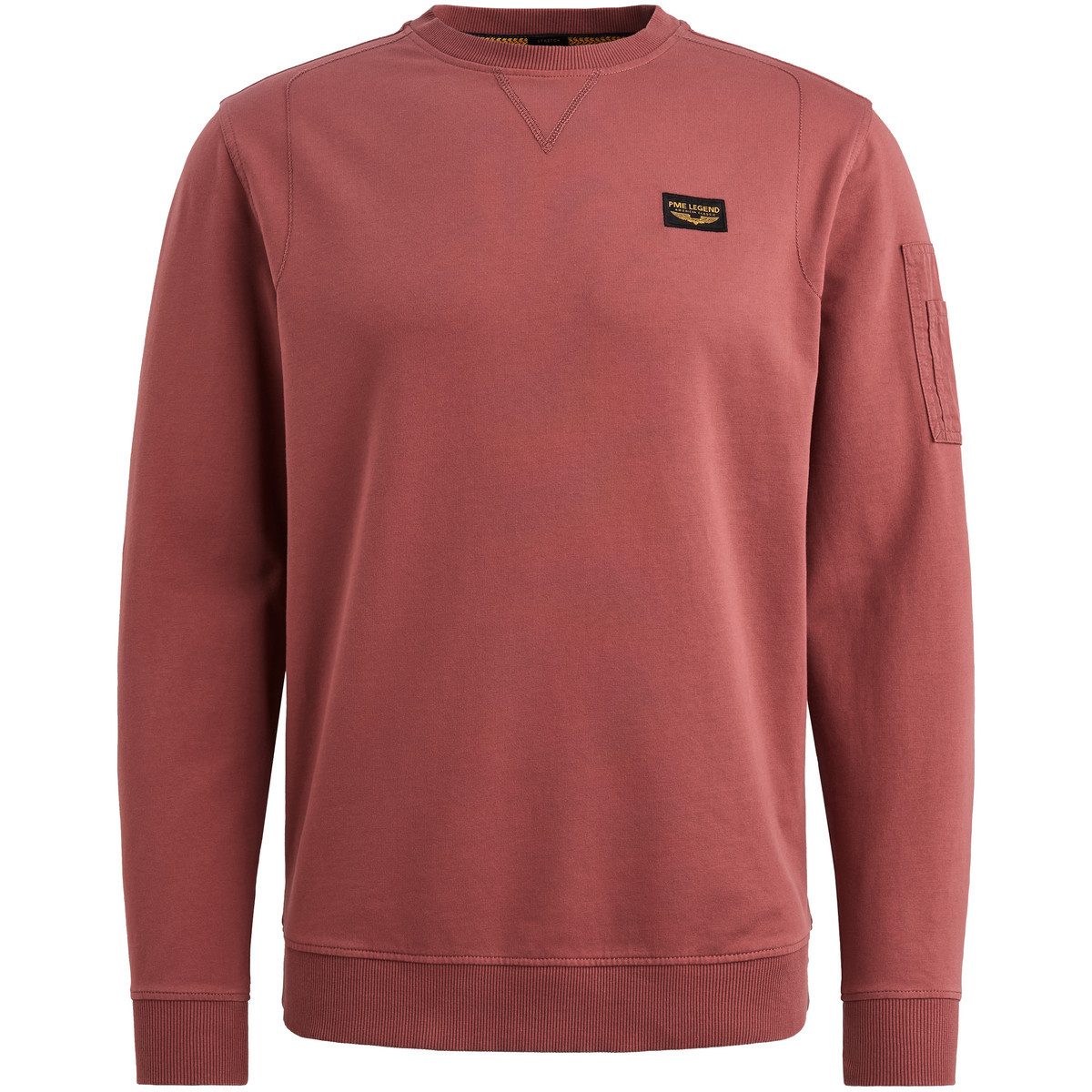 PME LEGEND Sweatshirt CREWNECK AMERICAN CLASSIC aus Baumwollmix – Bild 3 von 4