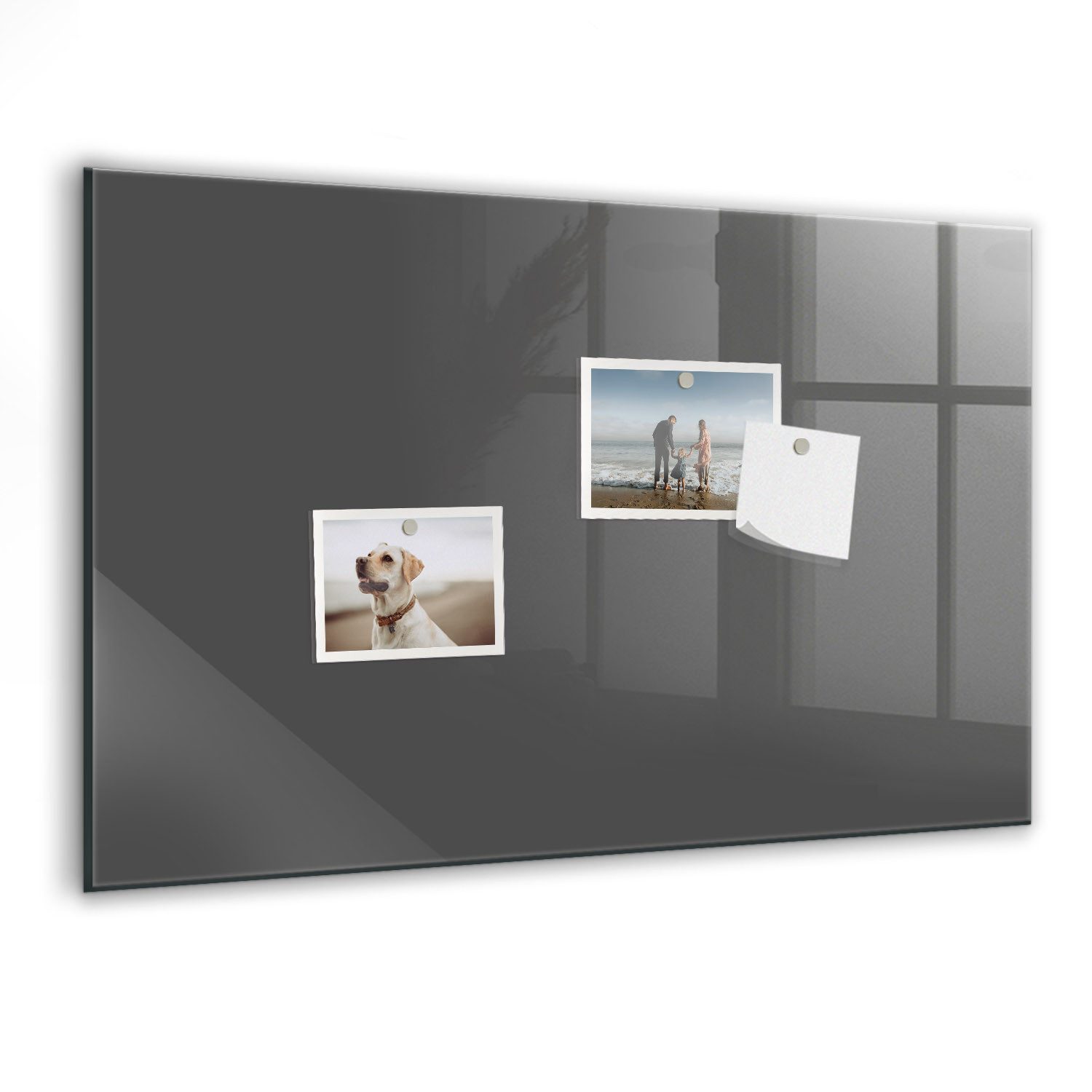 Tulup Magnettafel Glas-Notiztafel Memoboard mit Magneten, Marker und Schwam günstig online kaufen