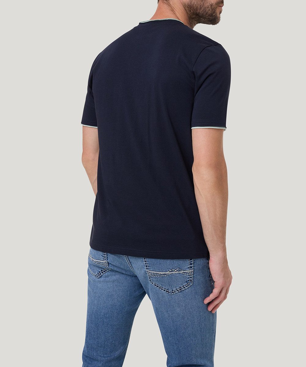 Pioneer Authentic Jeans T-Shirt mit kontrastfarbenen günstig online kaufen