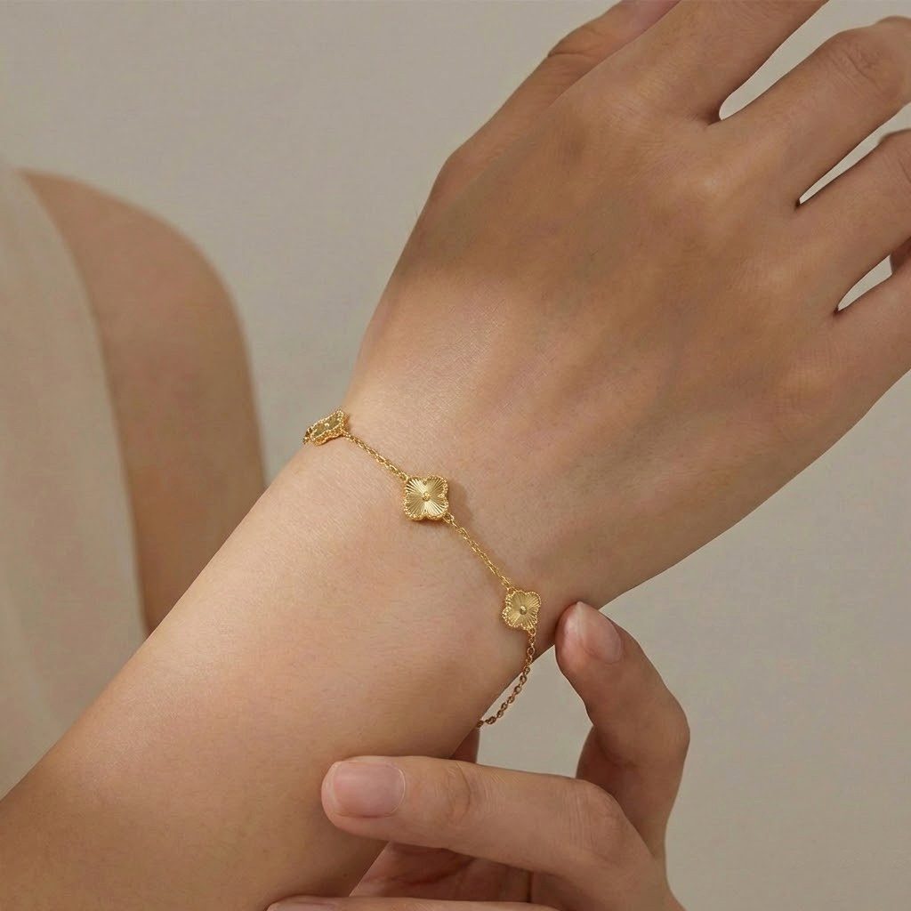 Suzan Gold Goldarmband Suzan Gold® Damen Armband 375 Echtgold mit Zirkonia günstig online kaufen