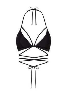 LSCN by LASCANA Triangel-Bikini-Top Gina, mit langem Bindeband