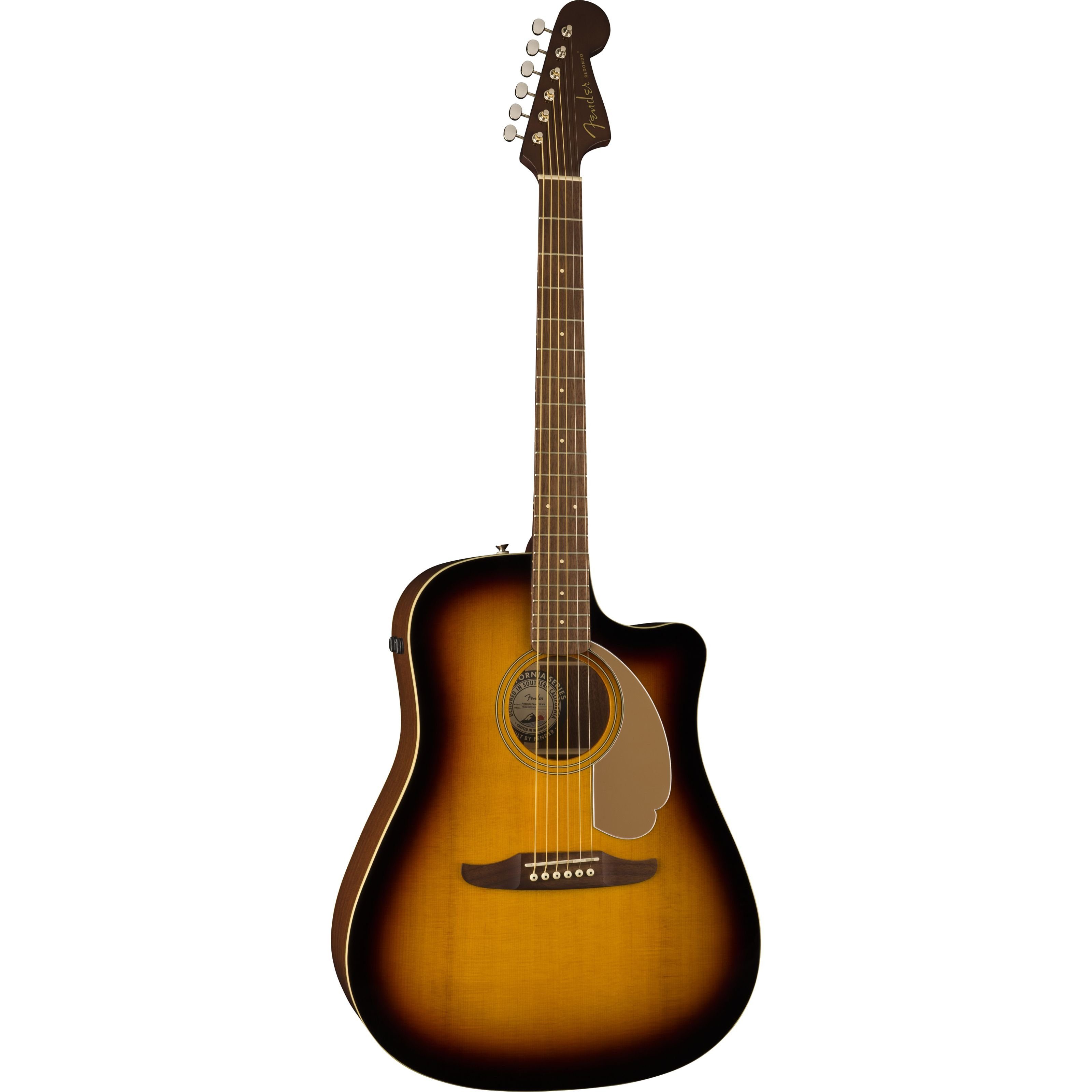Fender Westerngitarre, Redondo Player WN Sunburst - Westerngitarre