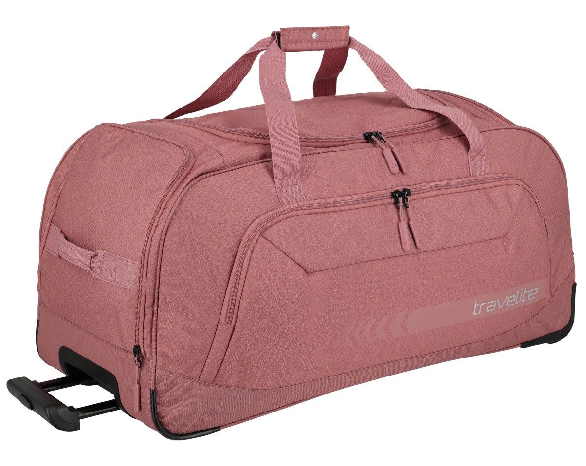 travelite Weichgepäck-Trolley KICK OFF Reisetasche mit Rollen, 2 Rollen, große Reise- und Freizeittasche – ideal als Reisegepäck