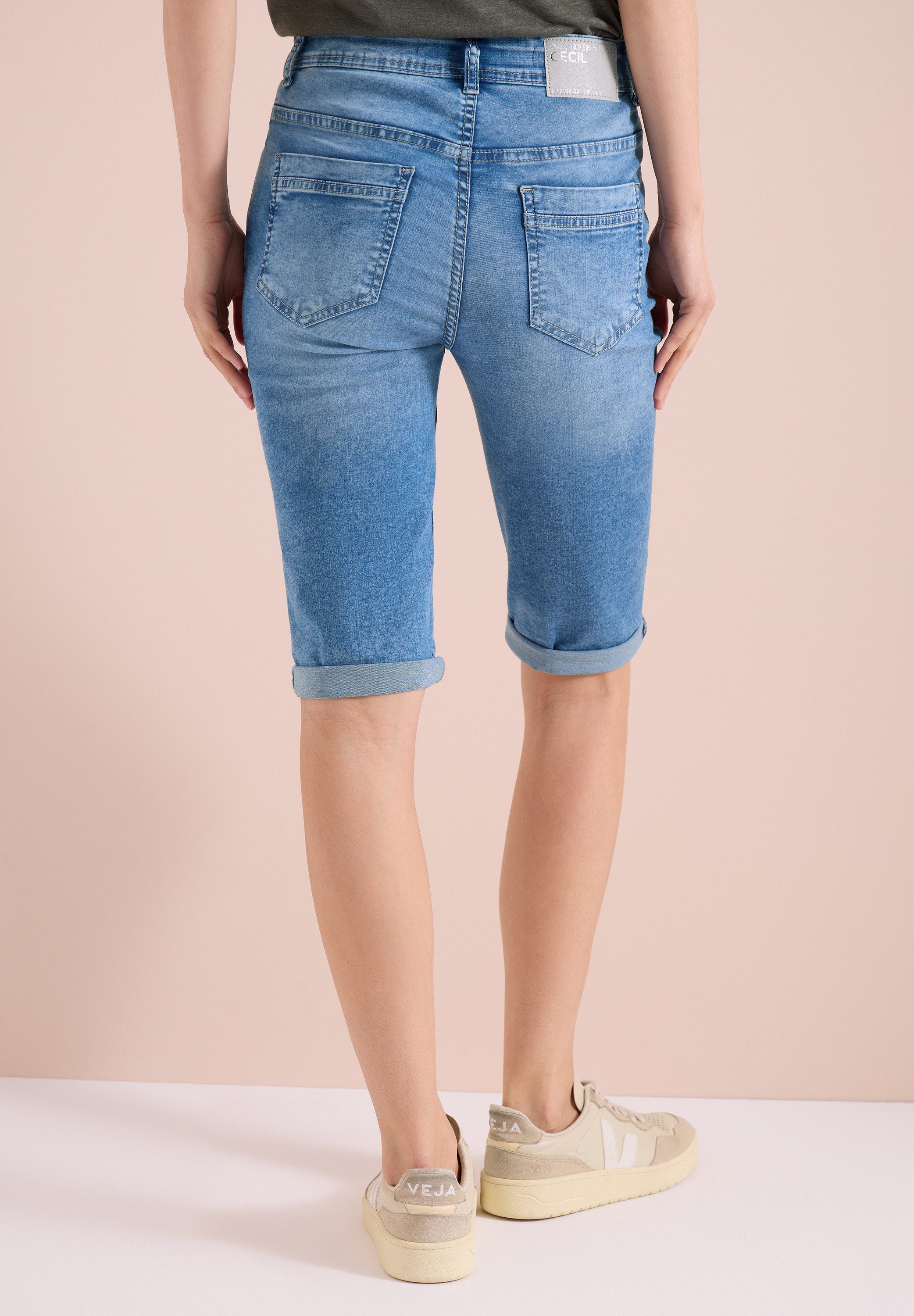 CECIL Slim-fit-Jeans High Waist