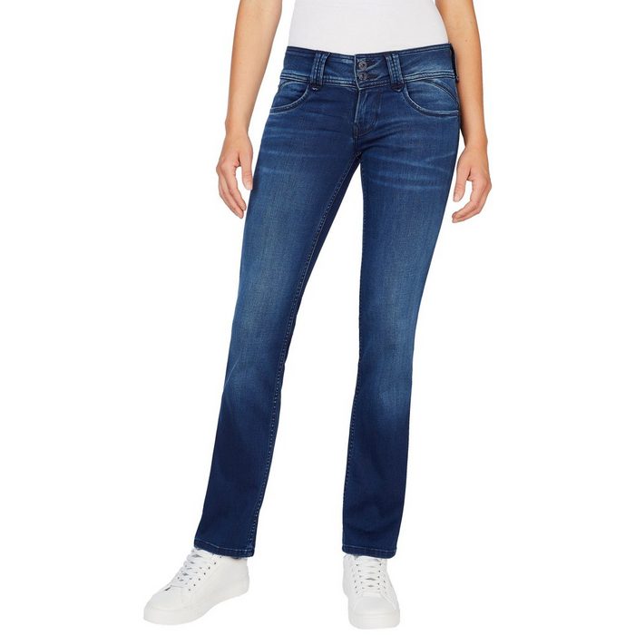 Pepe Jeans Straight-Jeans NEW GEN mit geradem Beinverlauf und niedriger Leibhöhe