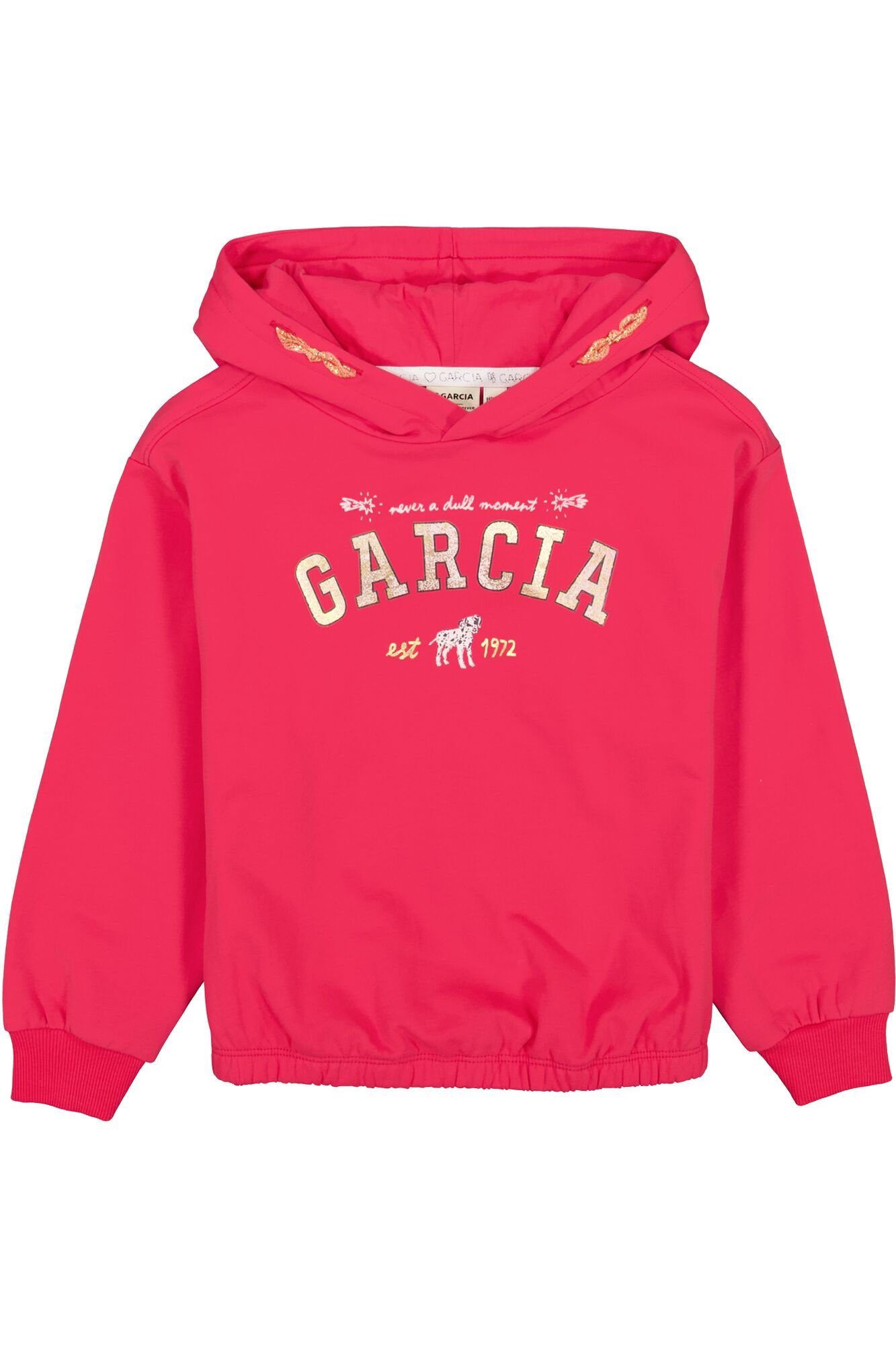 Garcia Sweatshirt Hoodie mit Logoprint