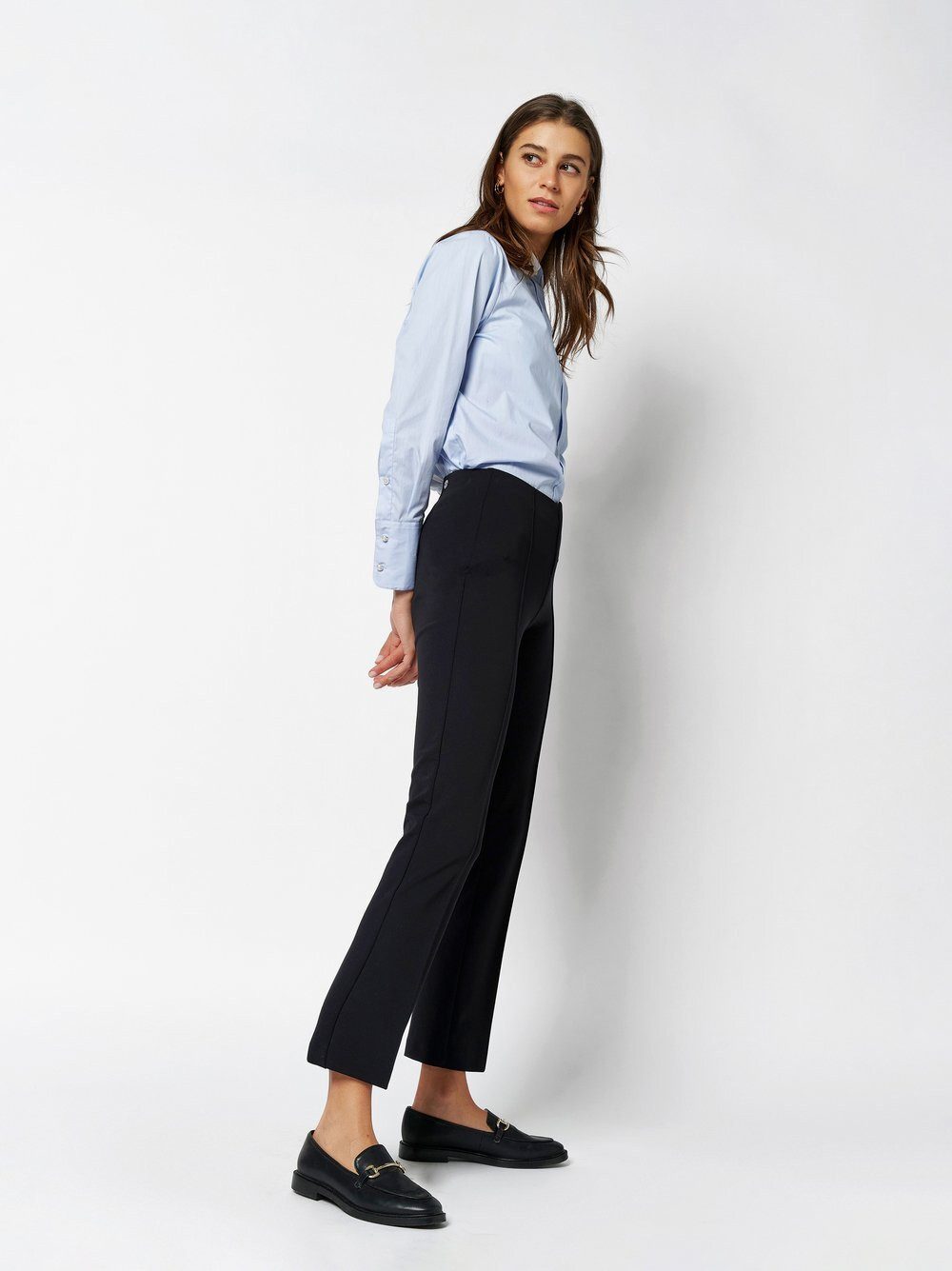 ROSNER Stretch-Hose Alisa_296 (1-tlg) mit eleganten Biesen günstig online kaufen