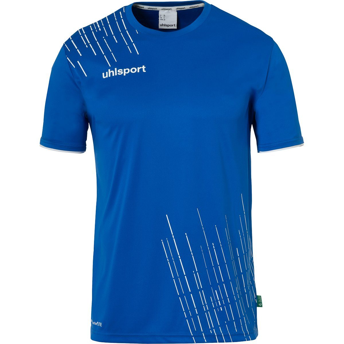 SCORE (2-tlg) atmungsaktiv azurblau/weiß Trainingsshirt Trikot-Set uhlsport 26 uhlsport