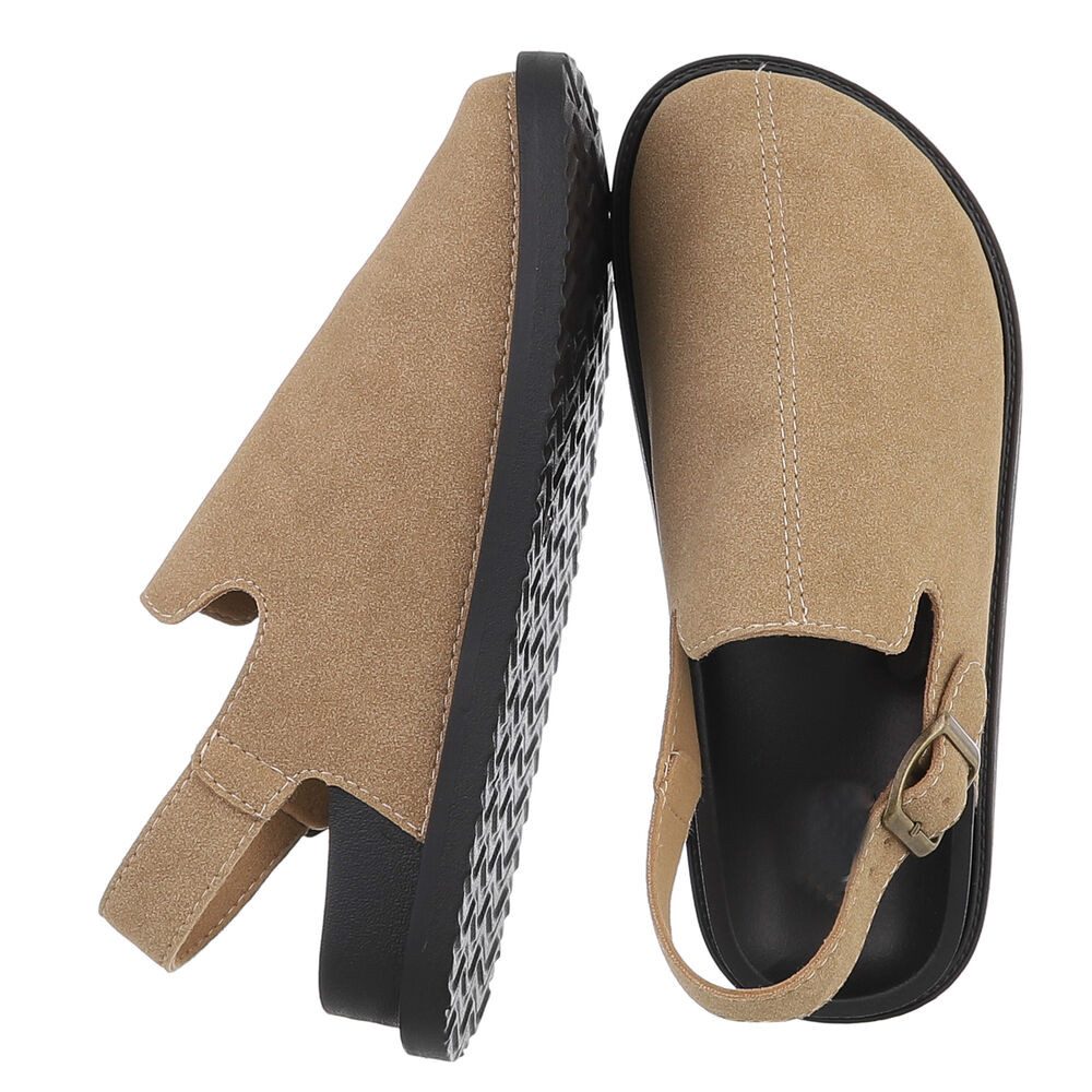 Ital-Design Damen Mules Freizeit Riemchensandalette (88828376) Flach Riemch günstig online kaufen