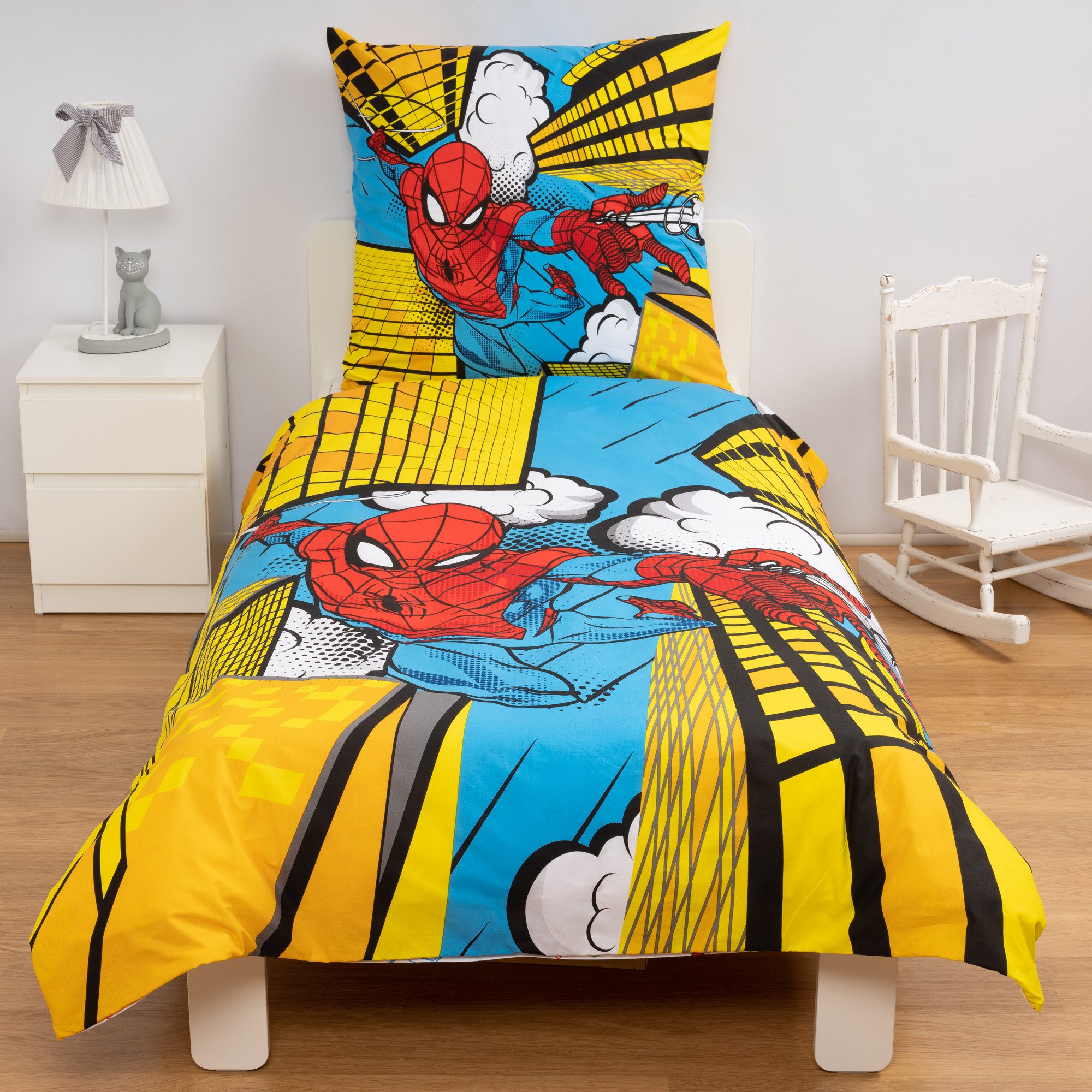 Disney Wendebettwäsche Disney Home Spiderman Wendebettwäsche günstig online kaufen