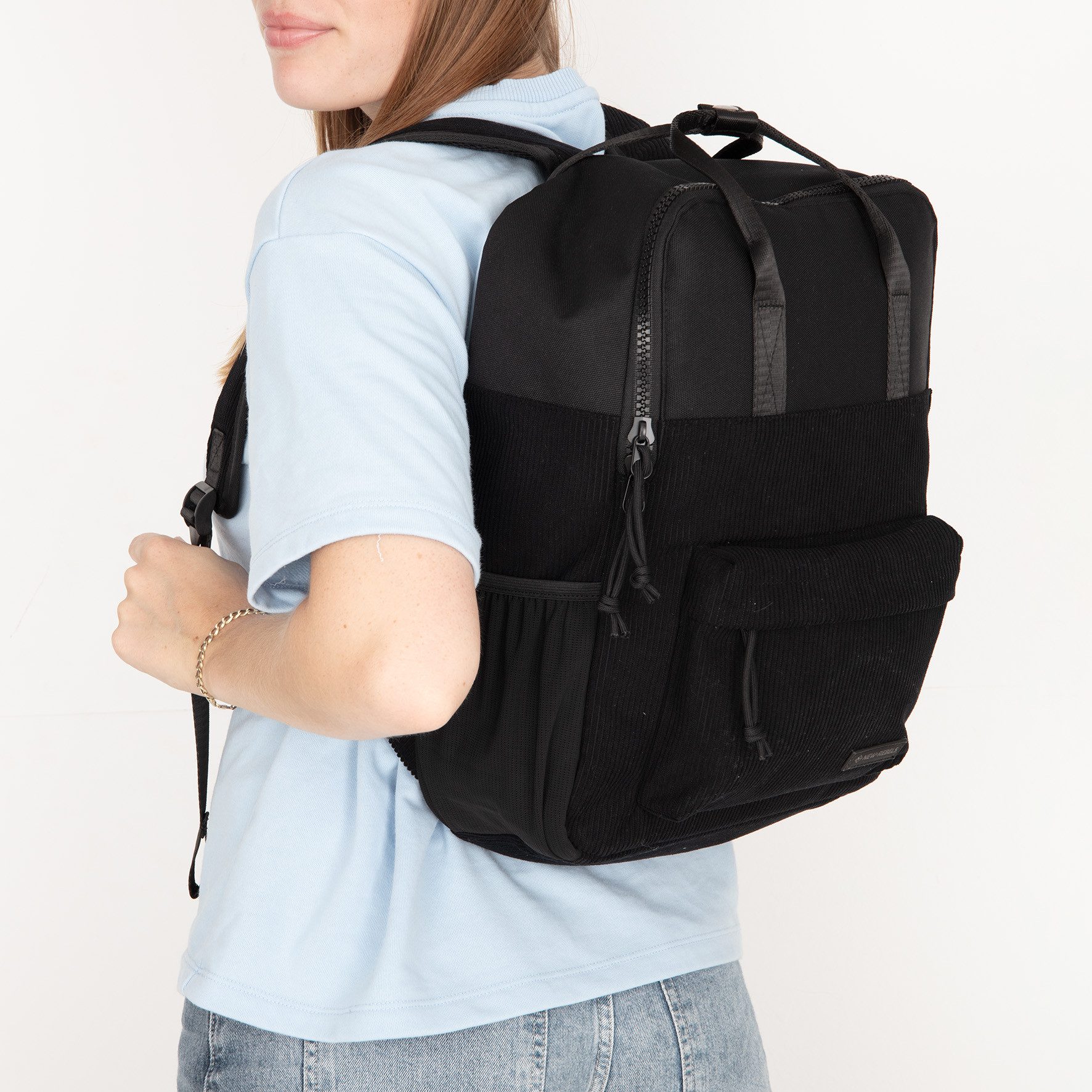 NEW REBELS Cityrucksack Rucksack Ribbi Springfield mit Kordoptik & Tabletfach
