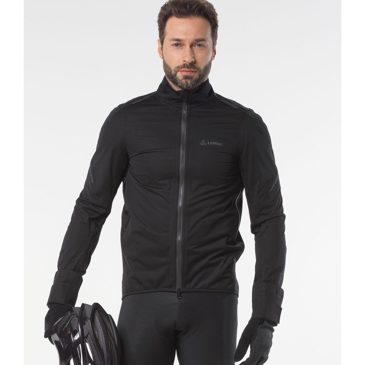 Löffler Fahrradjacke Men Bike Jacket Raiwin WPM Colibri Perfekte Regenjacke für Radfahrer mit wind- und wasserdichtem