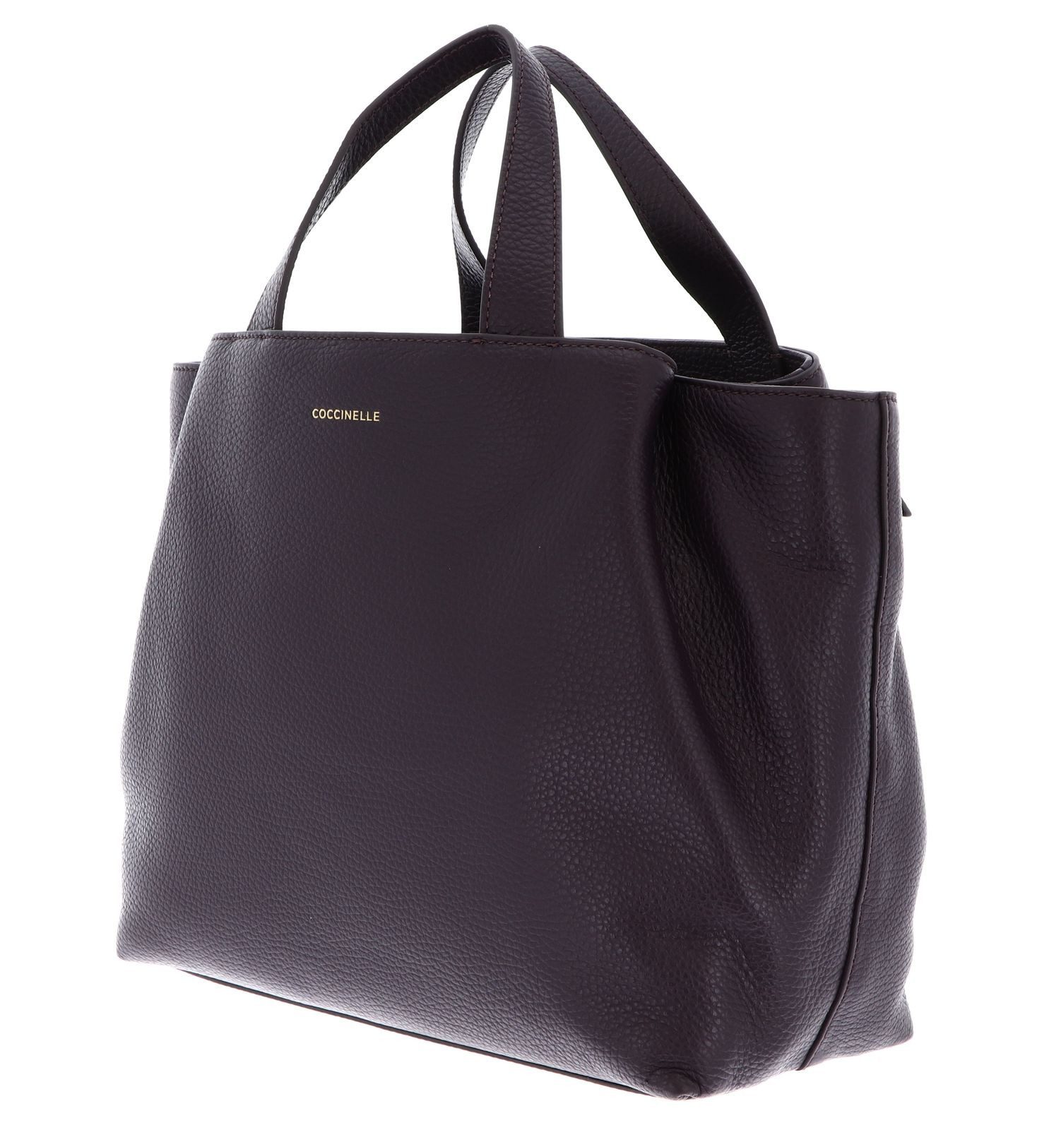 COCCINELLE Schultertasche Handbag Grained Leather, aus echtem Rindsleder