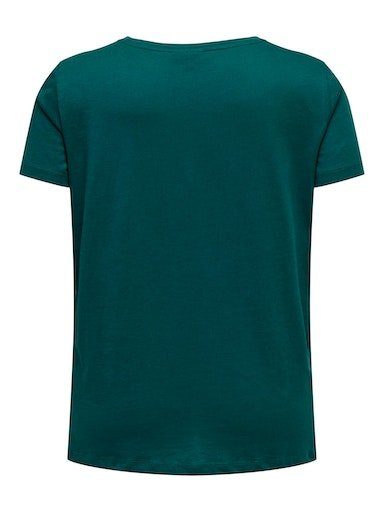 S/S TEE CARMAKOMA Dark Sea V-Shirt LIFE V-NECK CARBONNIE ONLY A-SHAPE