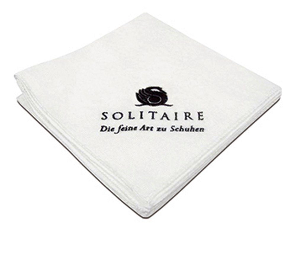 Solitaire Poliertuch zum überpolieren und auftragen von Schuhcreme Schuhputztuch (1-tlg)