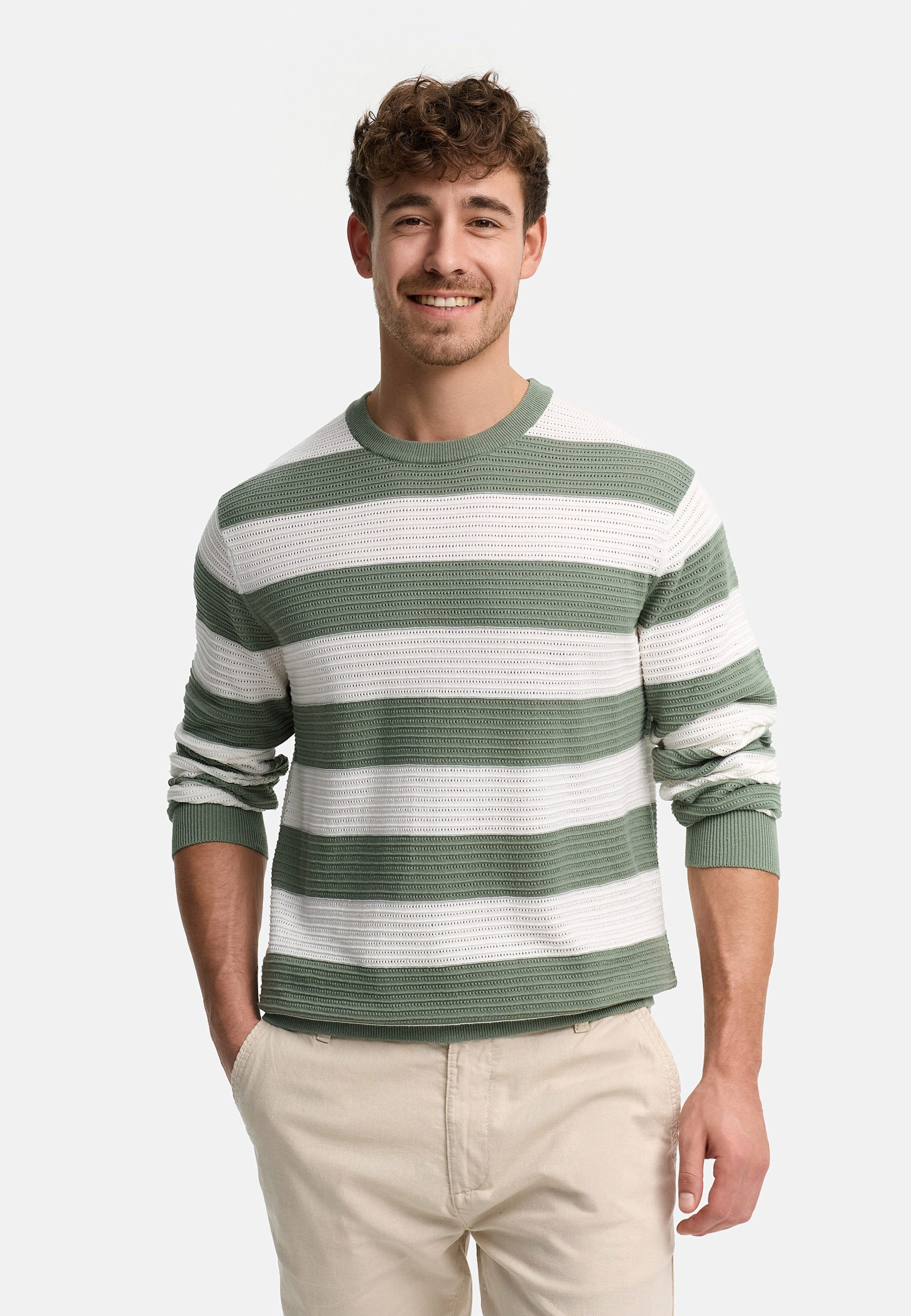 Indicode Strickpullover INTidsel O-neck