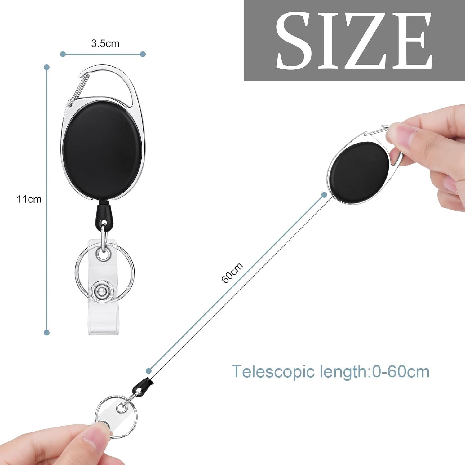 Vicloon Schlüsselanhänger Vicloon Schlüsselanhänger Ausziehbar, 10 Stück mi günstig online kaufen