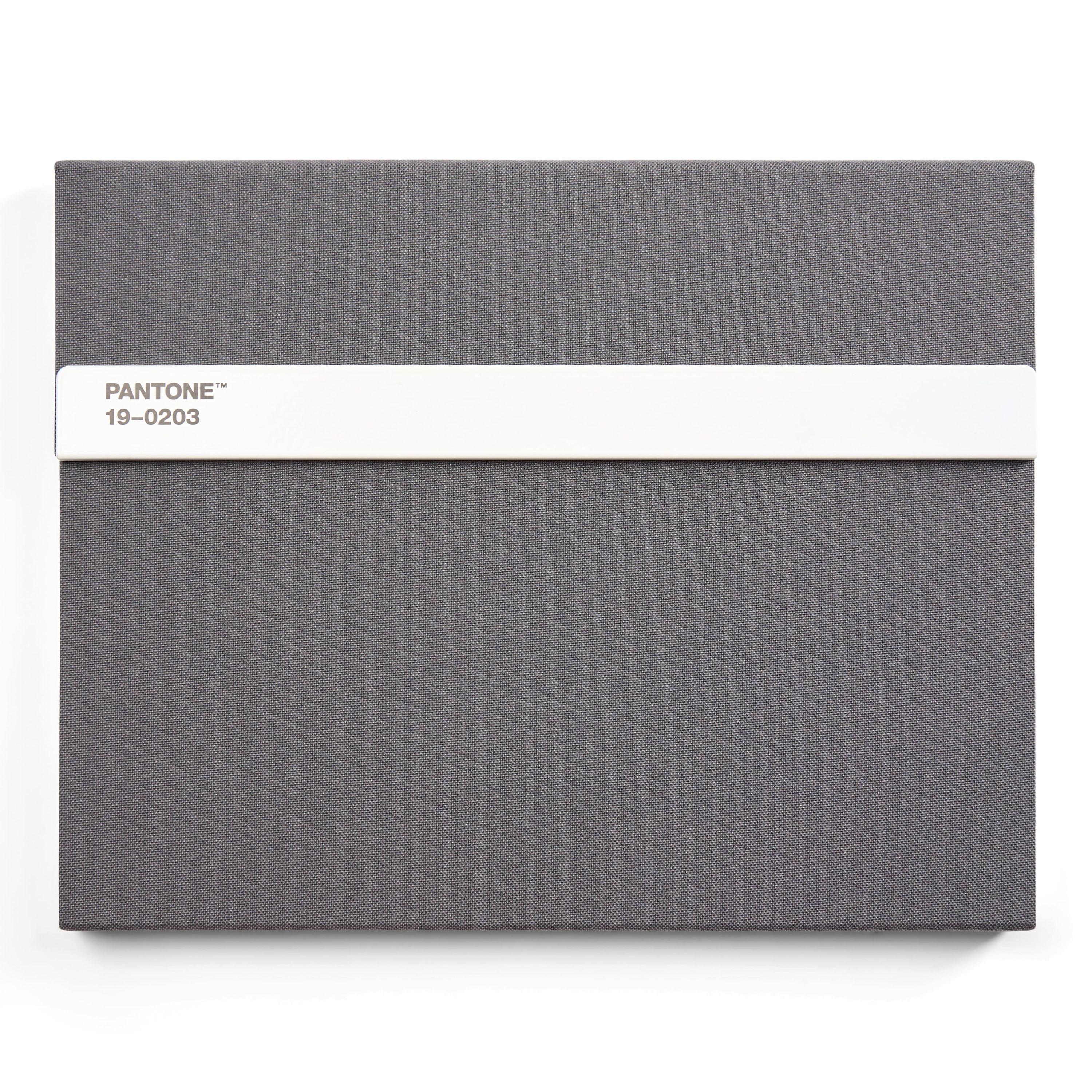 PANTONE Notizbuch Grey 19-0203