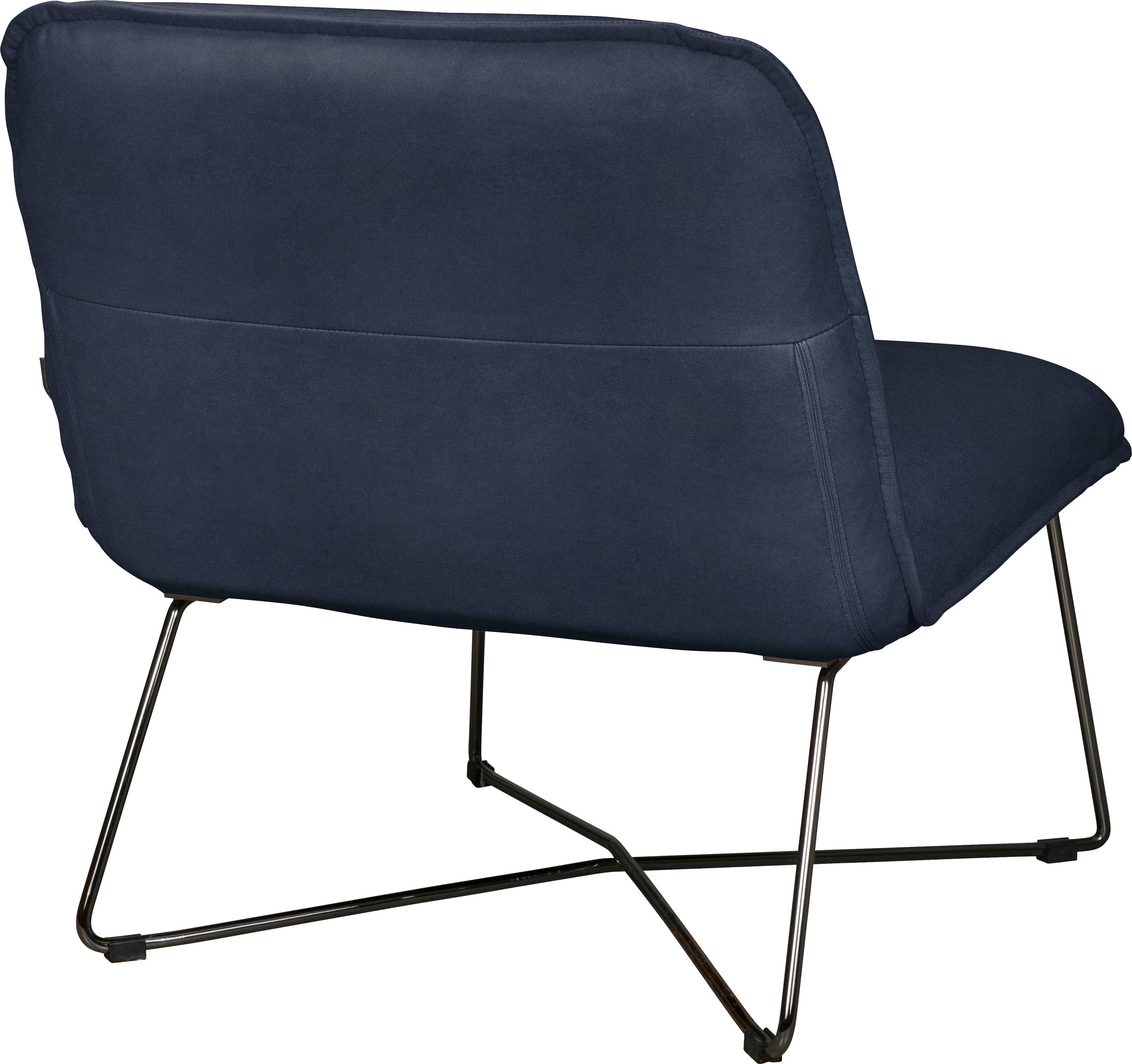 Loungesessel gemütlicher steel furninova skandinavischen im Loungesessel Fly, Design