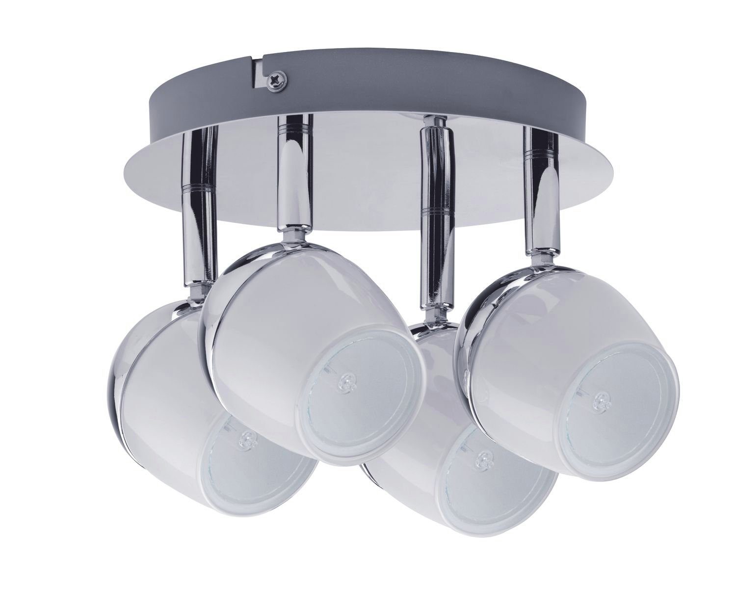 Deckenleuchten MILI Deckenleuchte 3W GU10 3000K 230V 1000 lumen Chrom