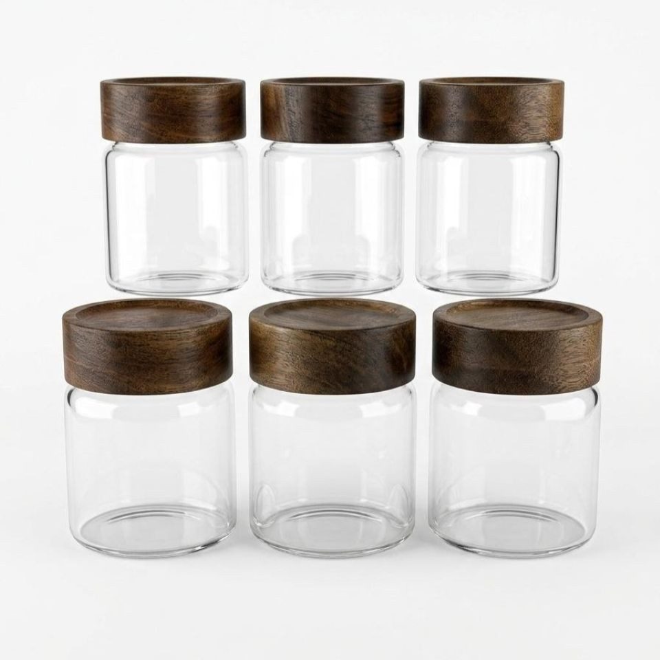 Bavary Vorratsglas Space Gewürzglas Set, (6-tlg)