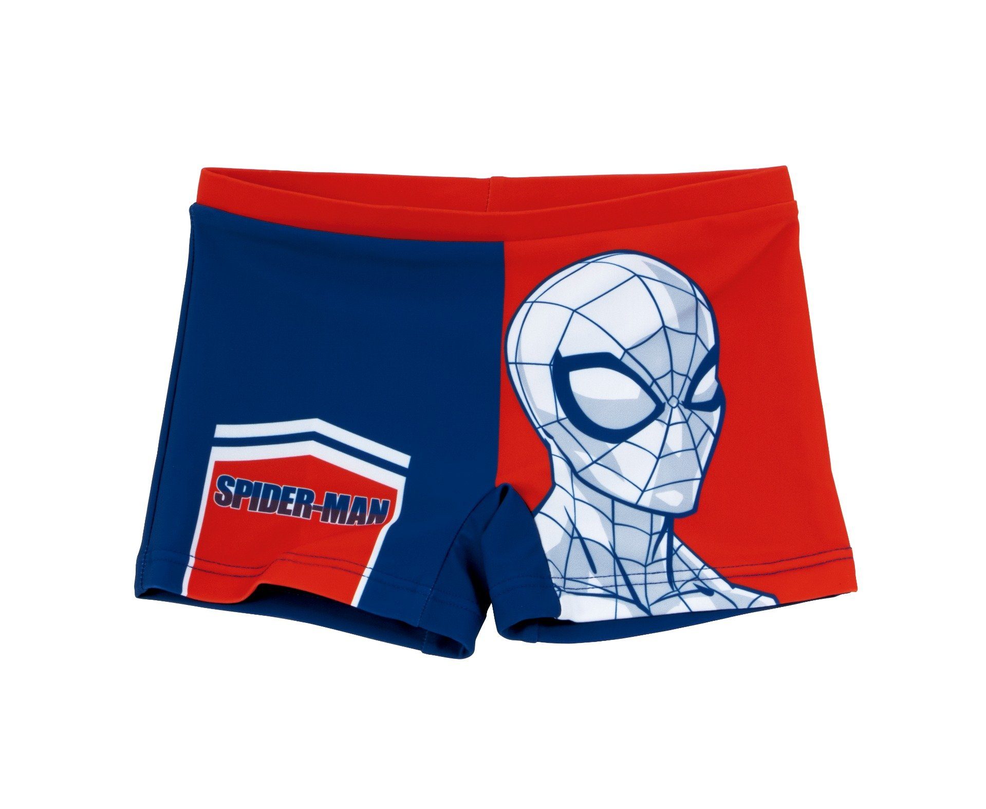 MARVEL Badehose Spiderman Kinder Jungen Schwimmhose Gr. 104 bis 128 Rot