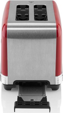 eta Toaster STORIO ETA916690030, 2 kurze Schlitze, 980 W, 7 Bräunungsstufen