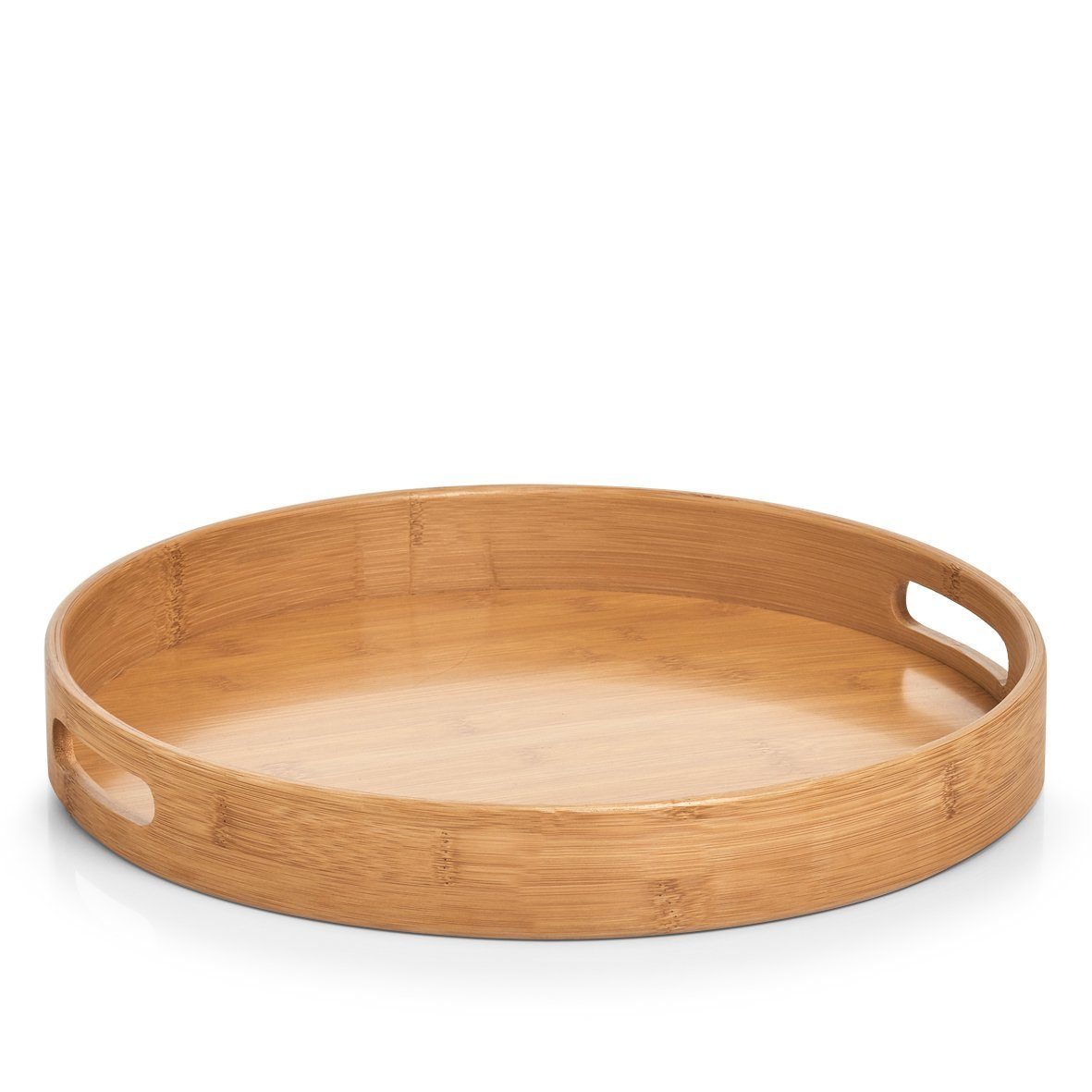 Zeller Present Küchenorganizer-Set Tablett, Bambus, Ø38 x 5 cm. € 24,21