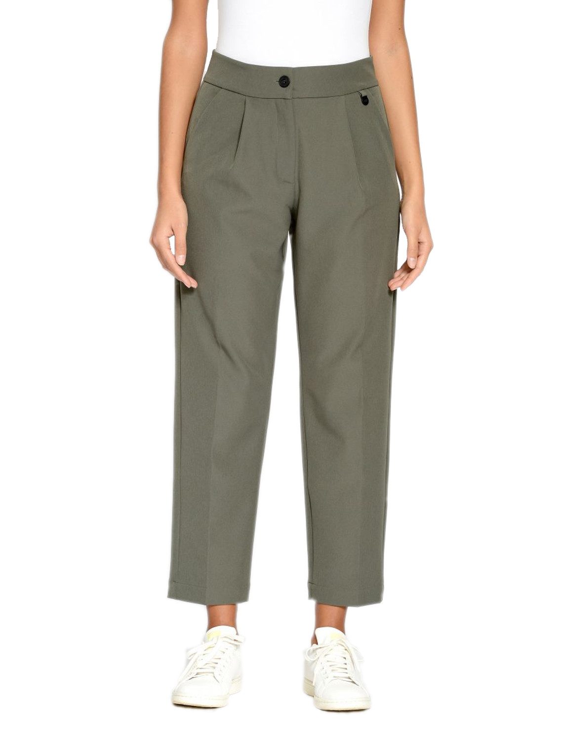 GANG Stoffhose Gang Stella Cropped Relaxed Fit (1-tlg)