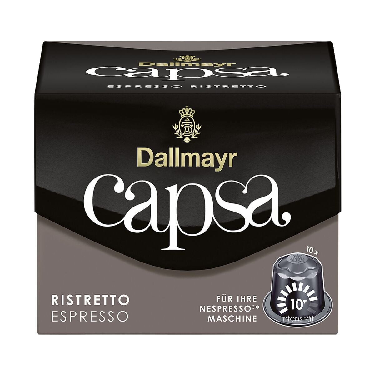 DALLMAYR Kaffee capsa Espresso Ristretto, 10 Kapseln