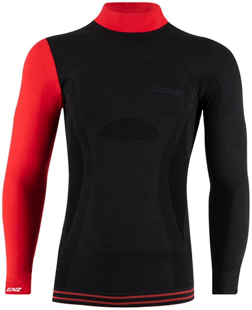 Lenz Skihandschuhe 6.0 Merino Turtle Neck Langarm Shirt