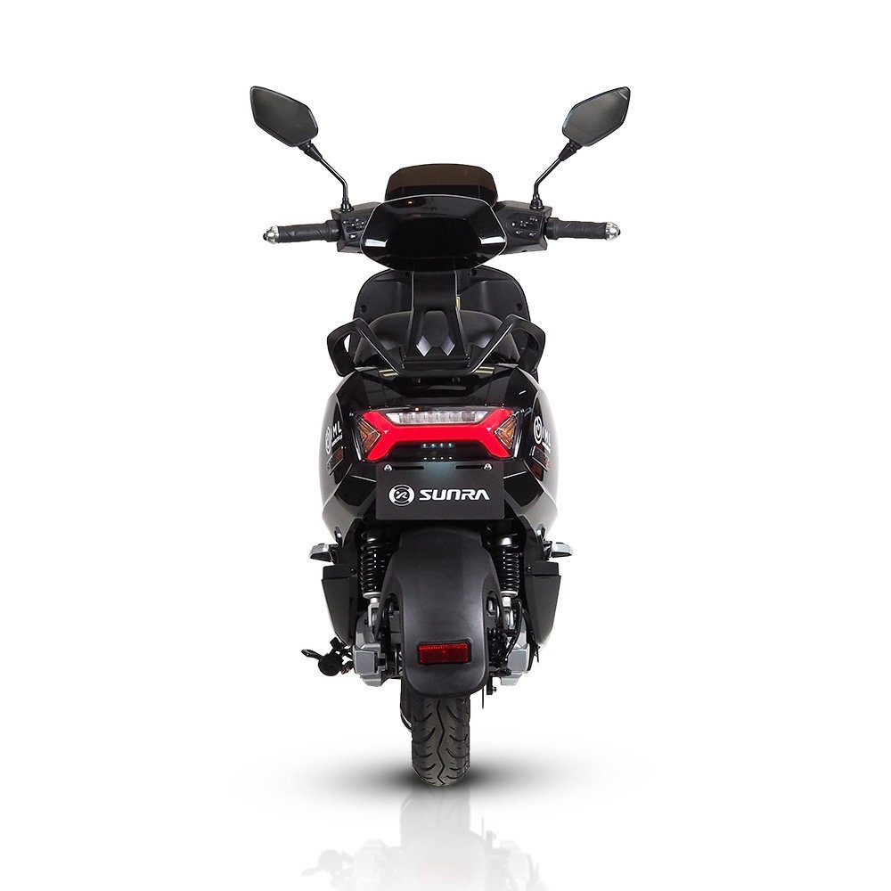 W, 80 S 125cc, Motors E-Roller km/h Sunra Schwarz 80 - - Robo km/h E-Motorroller Stingray 4000,00 Elektroroller