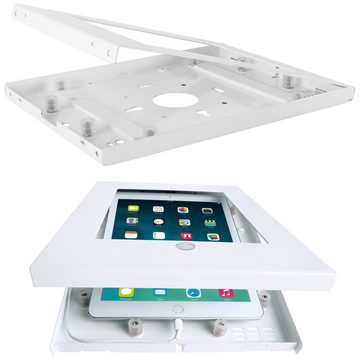 Drall Instruments IS3W Tablet-Halterung, (1-tlg., Schutzgehäuse passt für iPad 2 3 4 Generation Tablet PC Halter weiß)