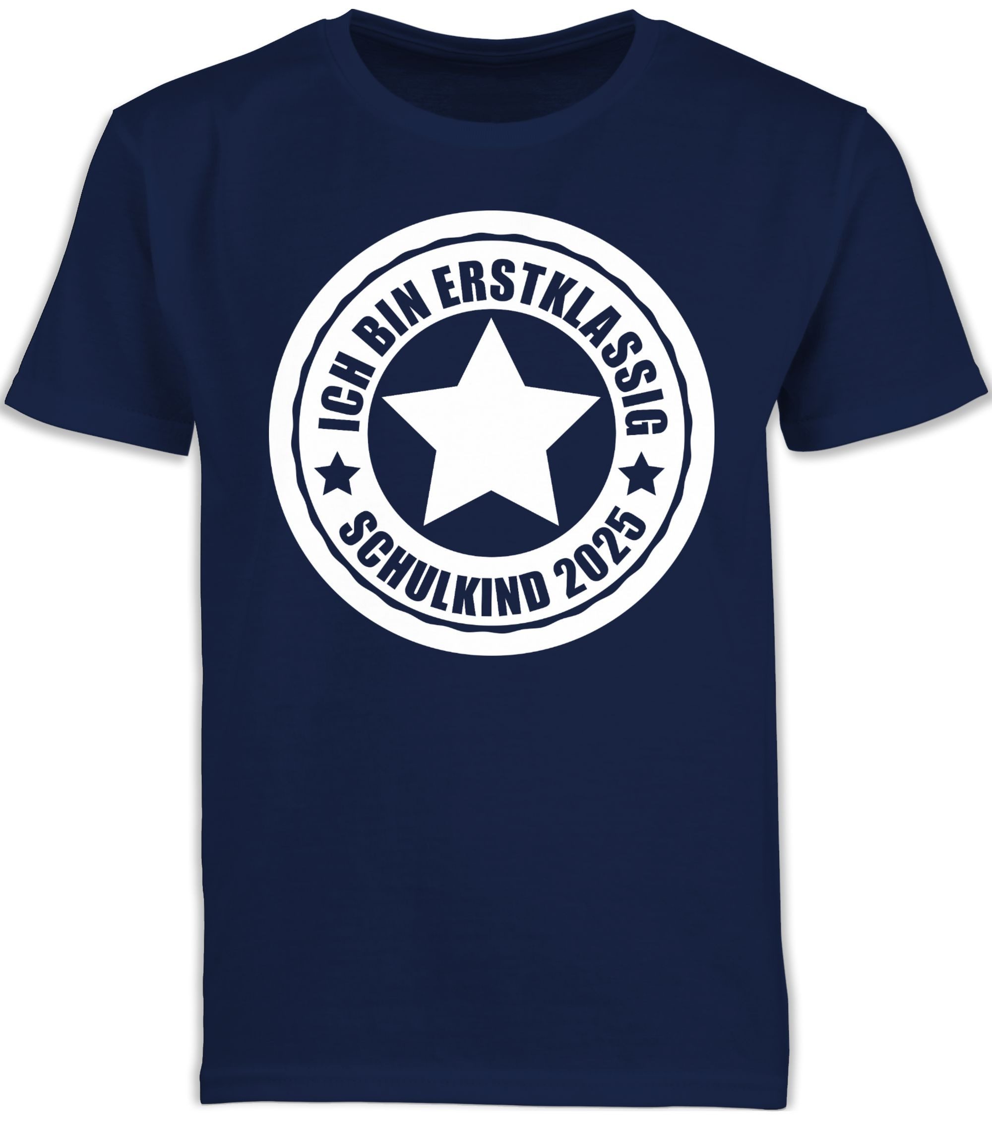 T-Shirt Ich bin erstklassig - Schulkind 2025