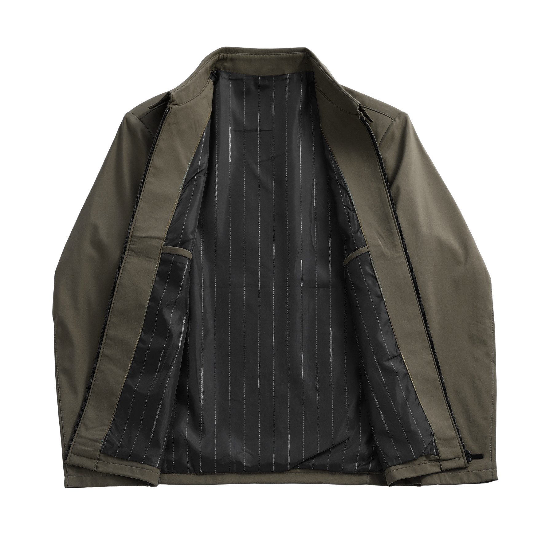 Allthemen Bomberjacke Herren leichte Herbstjacke mit Reißverschluss Harrington Jacke Sommer