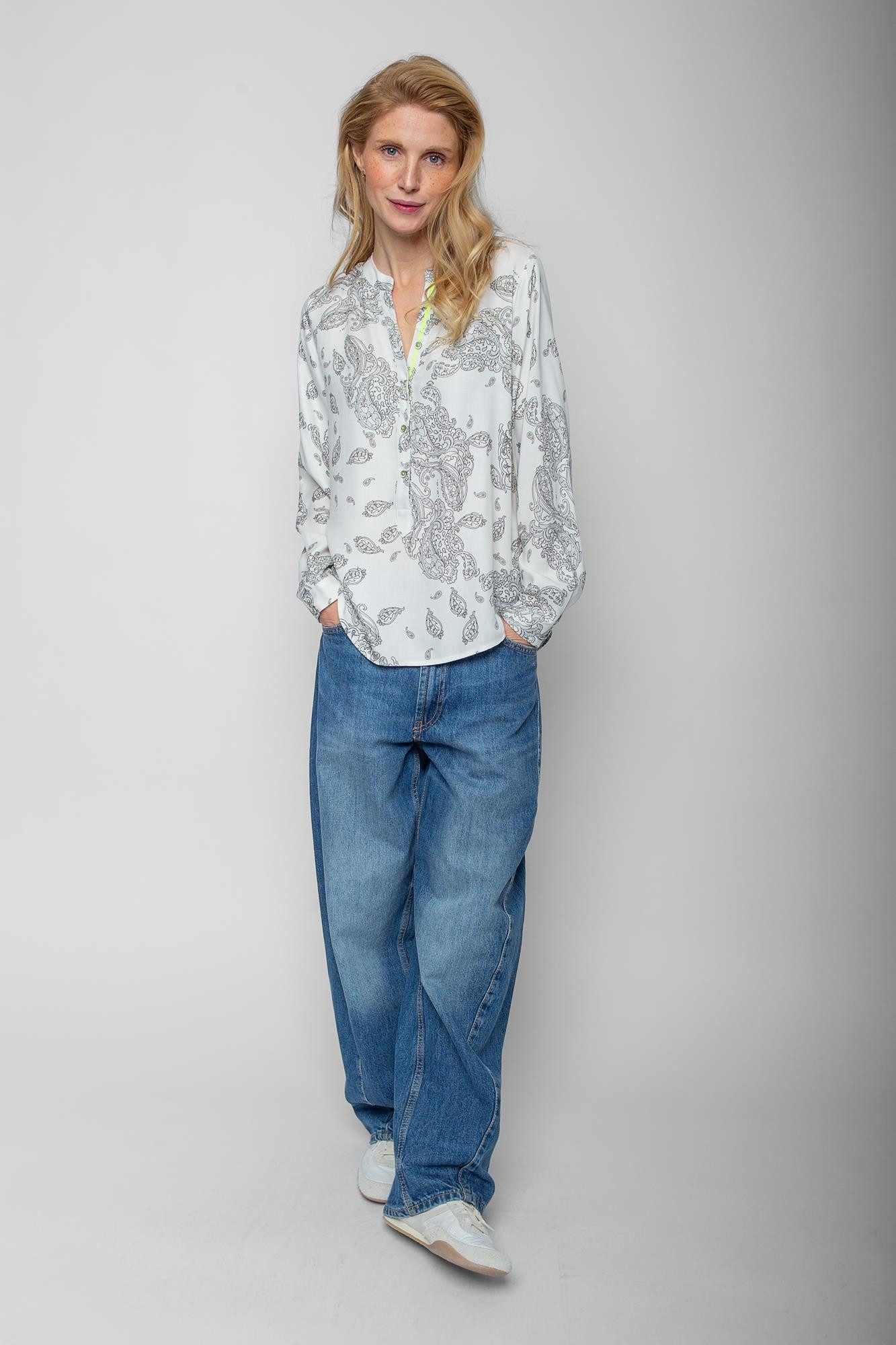 Emily Van Den Bergh Blusenshirt Paisley-Print