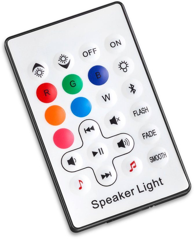 TRIO Leuchten LED Farbwechsel, Farbwechsler, LED Bluetooth-Lautsprecher, Outdoor-Sektkühler Außen-Tischleuchte fest JAMAICA, integriert