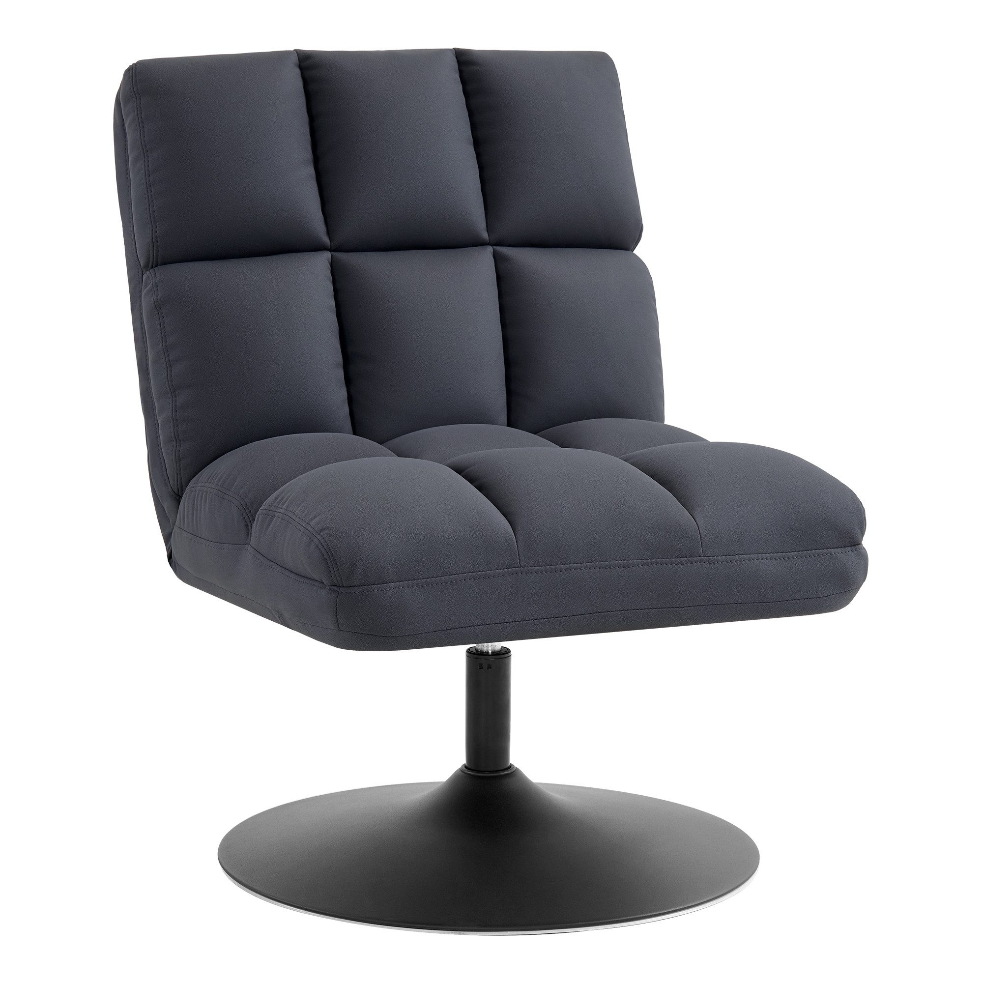 MCombo Drehsessel MCombo Drehsessel Cocktailsessel Loungesessel Mikrofaser4812 (Drehsessel), 115° gekippte Rückenlehne