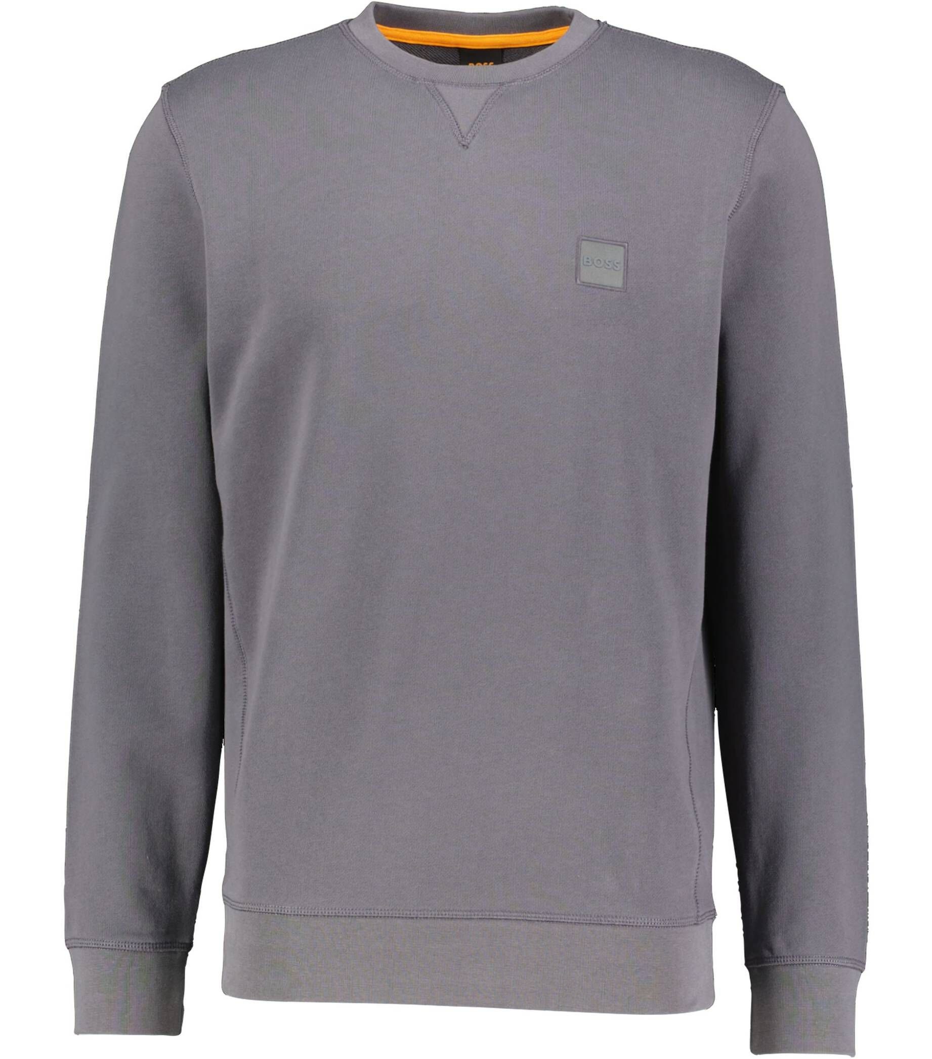 BOSS Sweatshirt Herren Sweatshirt WESTART Regular Fit (1-tlg) grau (13)