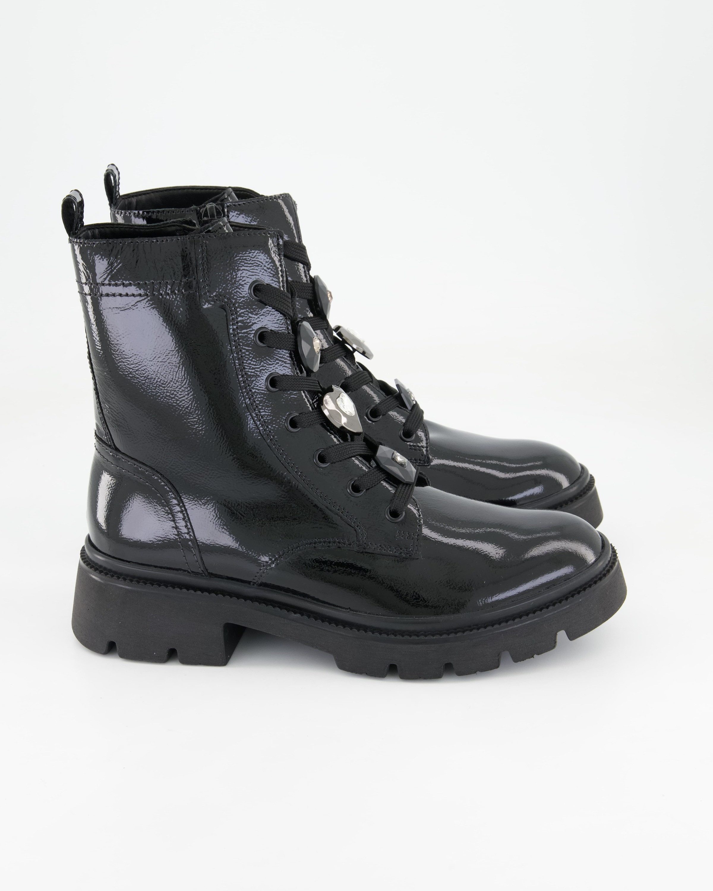 Gabor 51.853.97 Schnürstiefelette Obermaterial: Beschichtetes Leder günstig online kaufen