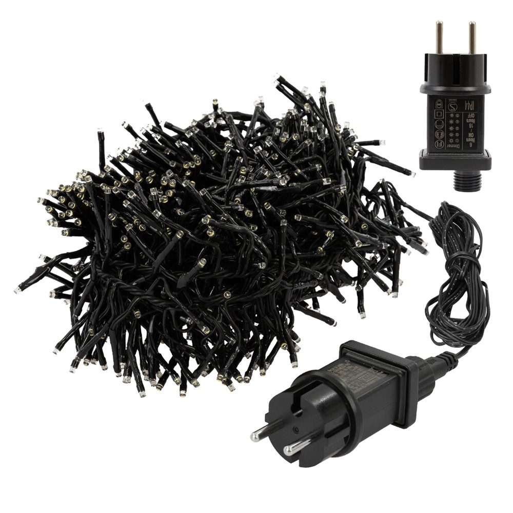 ECD Germany LED-Lichterkette Weihnachtsbeleuchtung Weihnachtslichterkette C günstig online kaufen