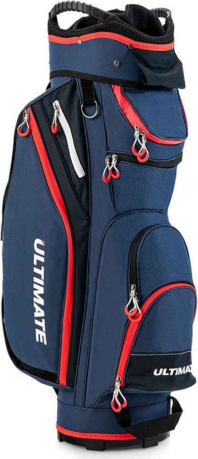 KOMFOTTEU Golfreisetasche, mit 14 Trennwänden & 8 Reißverschluss-Taschen
