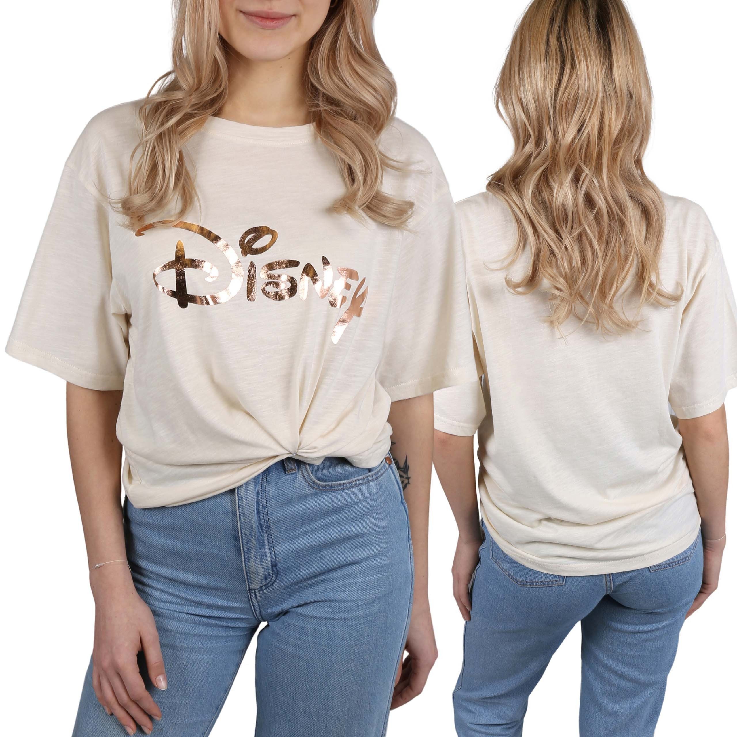 Sarcia.eu T-Shirt Beigefarbenes T-Shirt DISNEY M günstig online kaufen