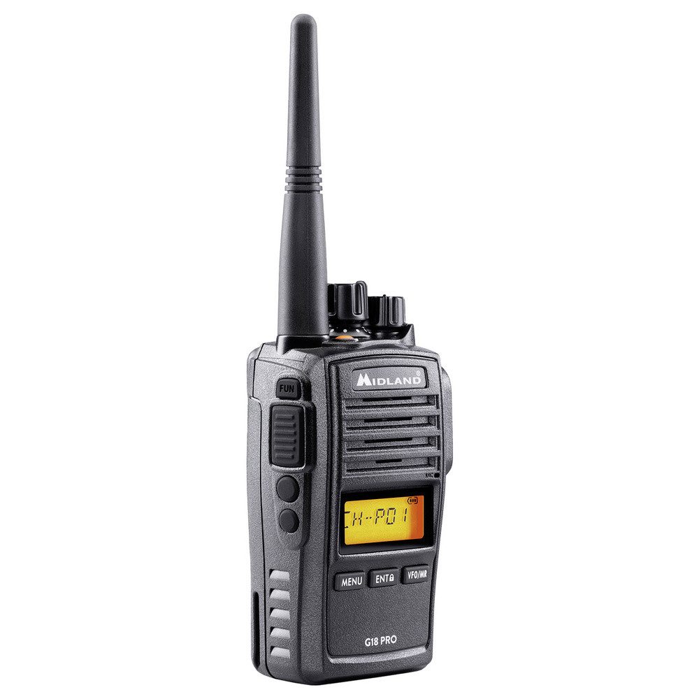 Midland Walkie Talkie Midland Midland G18 Pro NC, PMR446 Funkgerät C1145.04 PMR-Funkgerät