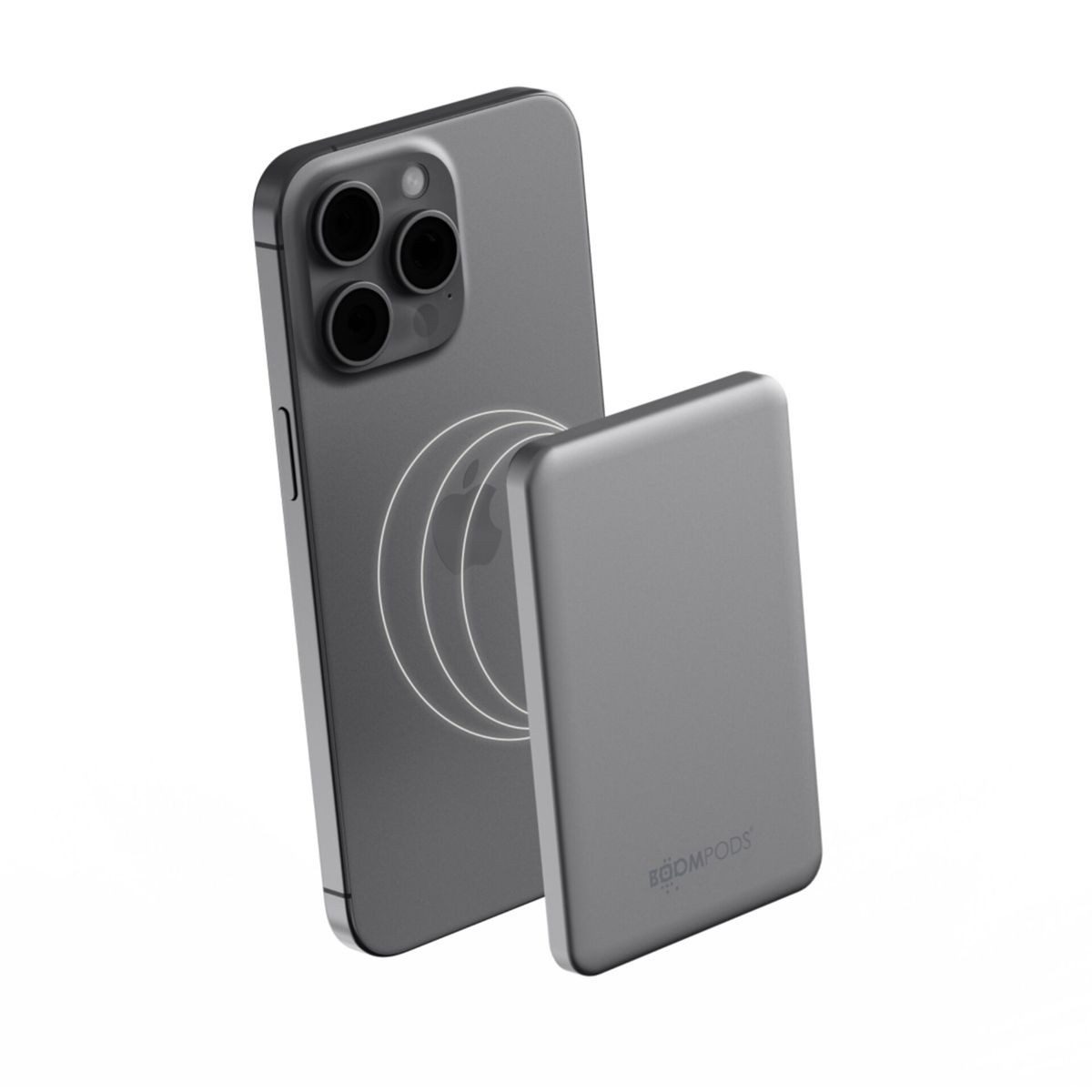 Boompods PowerSnap 5000mAh Graphite Magnetic Powerbank Powerstation