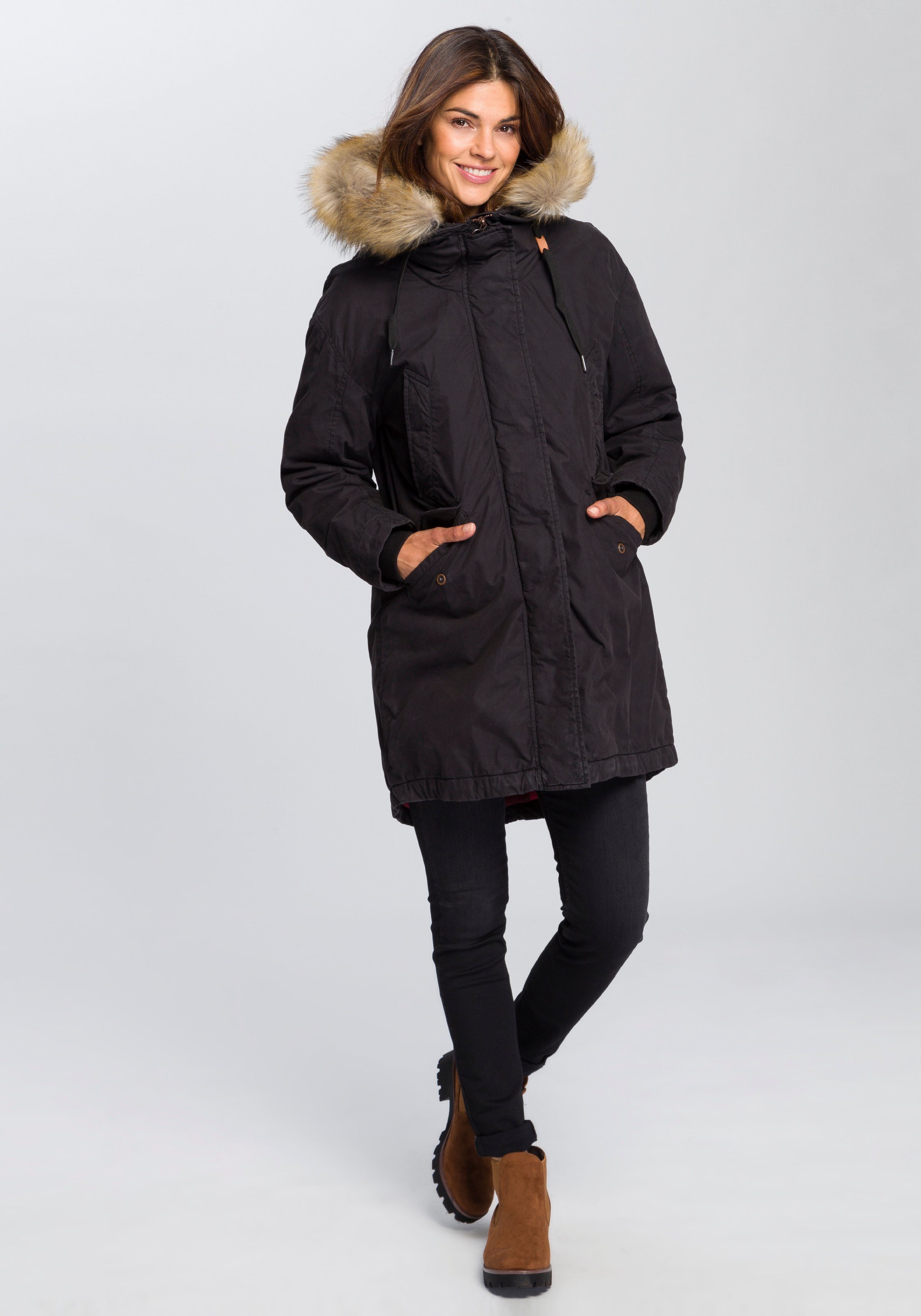 Camel Active Damen Kurzmantel Online Kaufen Otto