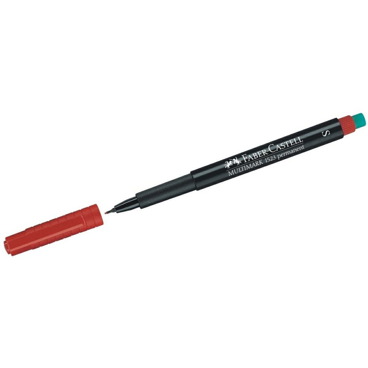 Faber-Castell Folienstift Folienschreiber permanent S rot
