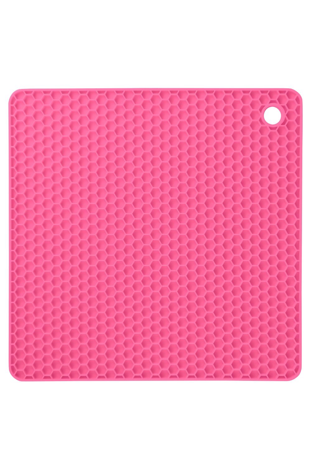 Kochblume Topflappen Waben-Untersetzer quadratisch Pink günstig online kaufen
