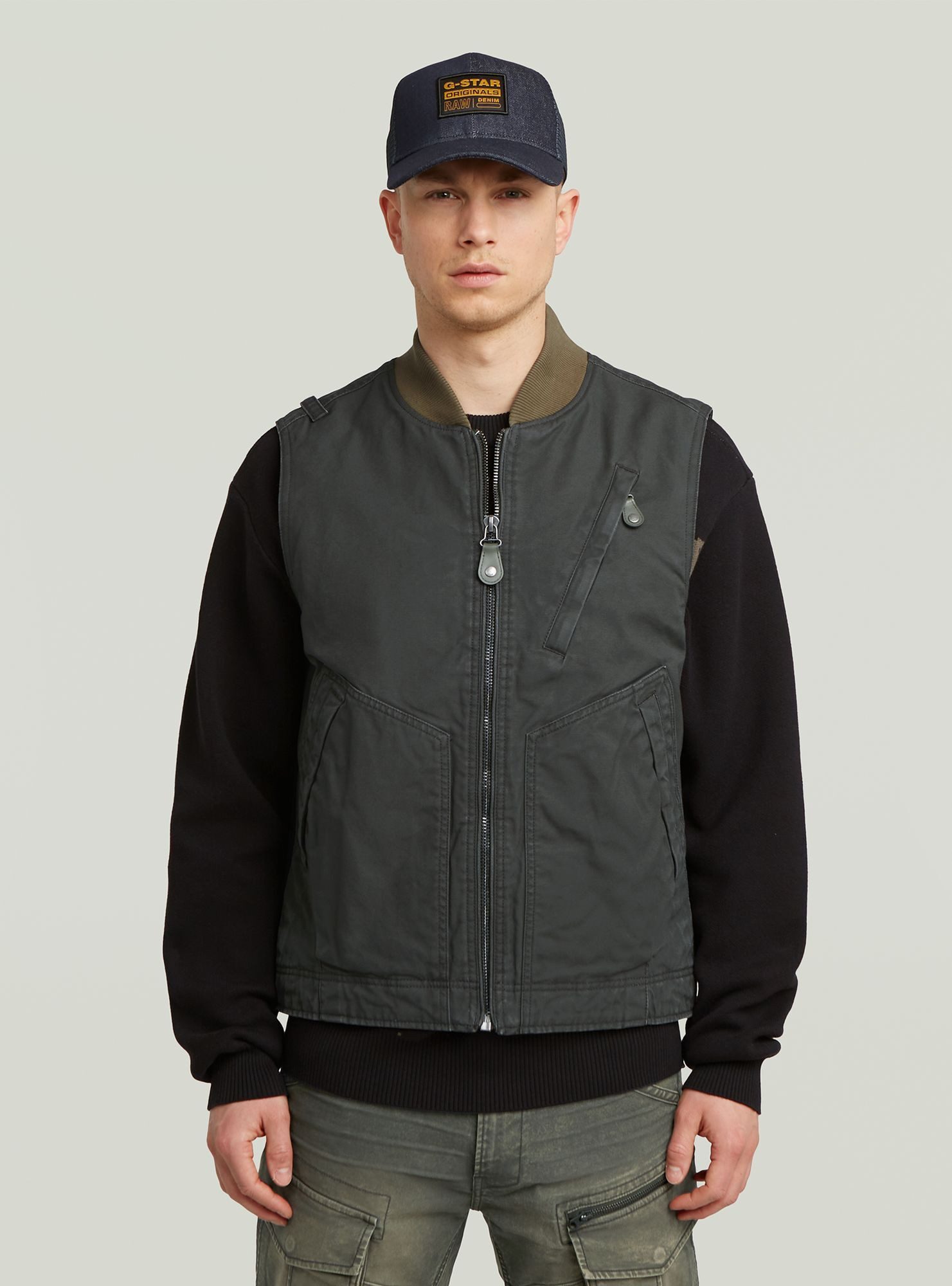 G-STAR Softshellweste Duty Canvas Weste