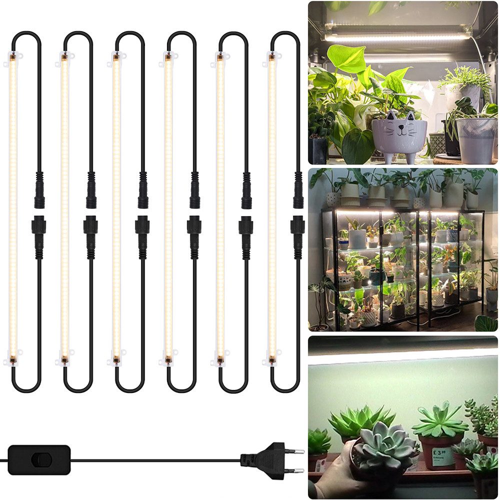 Laybasic Pflanzenlampe 48/72 LEDs Vollspektrum Pflanzenlicht,30/50cm günstig online kaufen